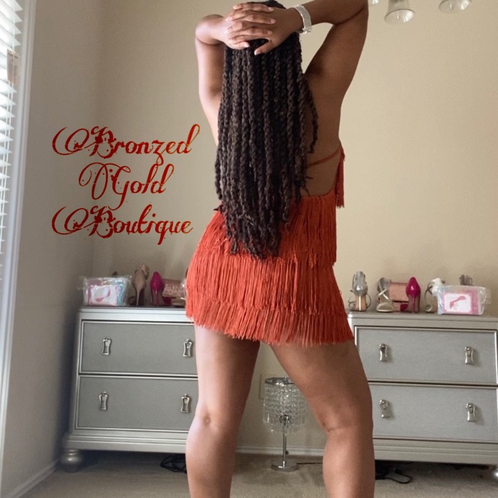 🧡Fringe Dress🧡 - Picture 5 of 8